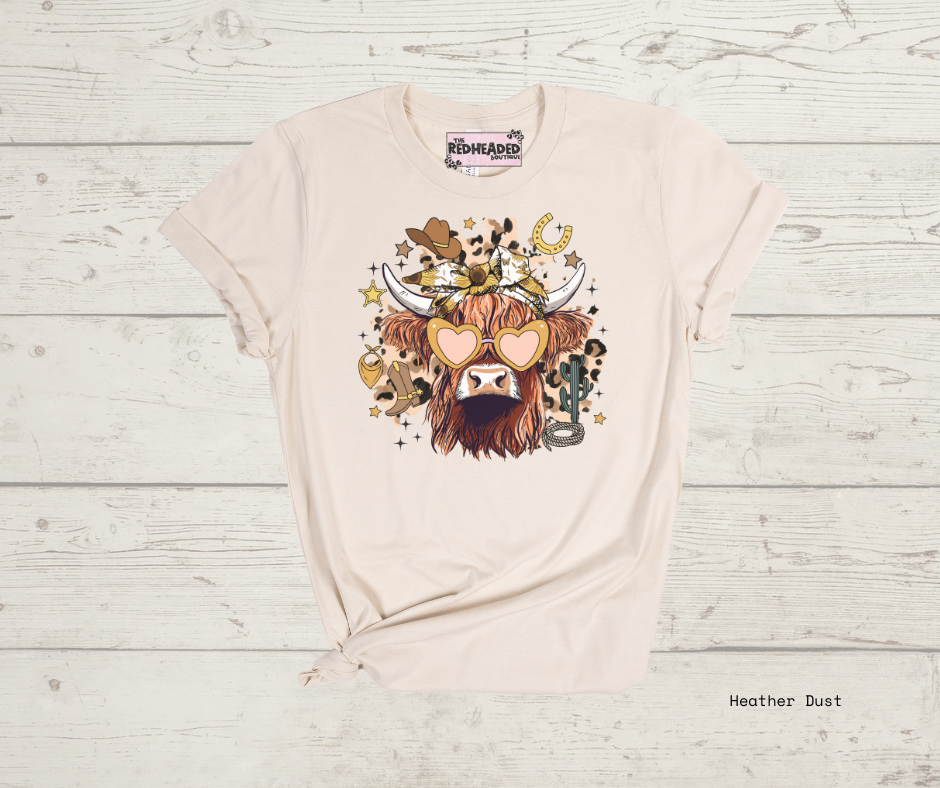 Western Hyland Cow T-shirt