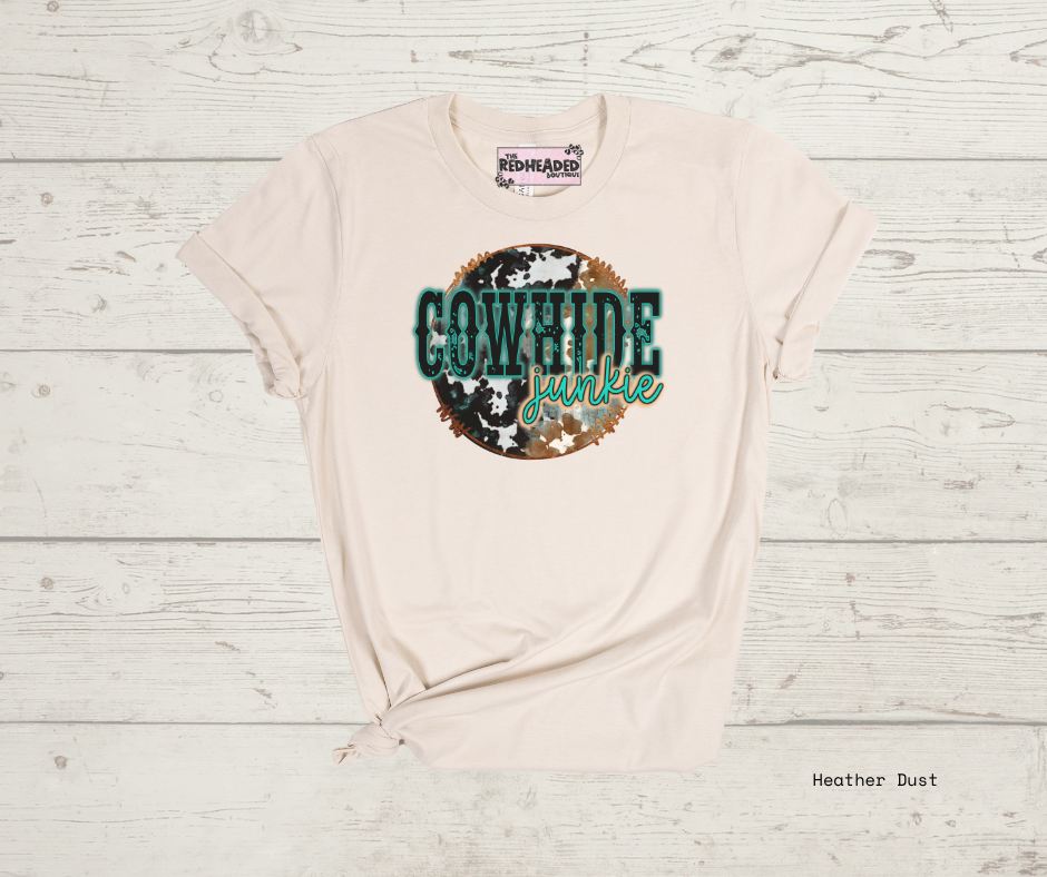 Cowhide Junkie T-shirt