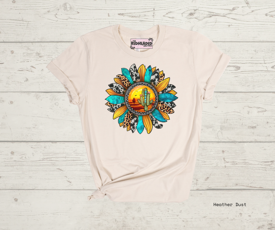 Western Desert Sunflower T-shirt