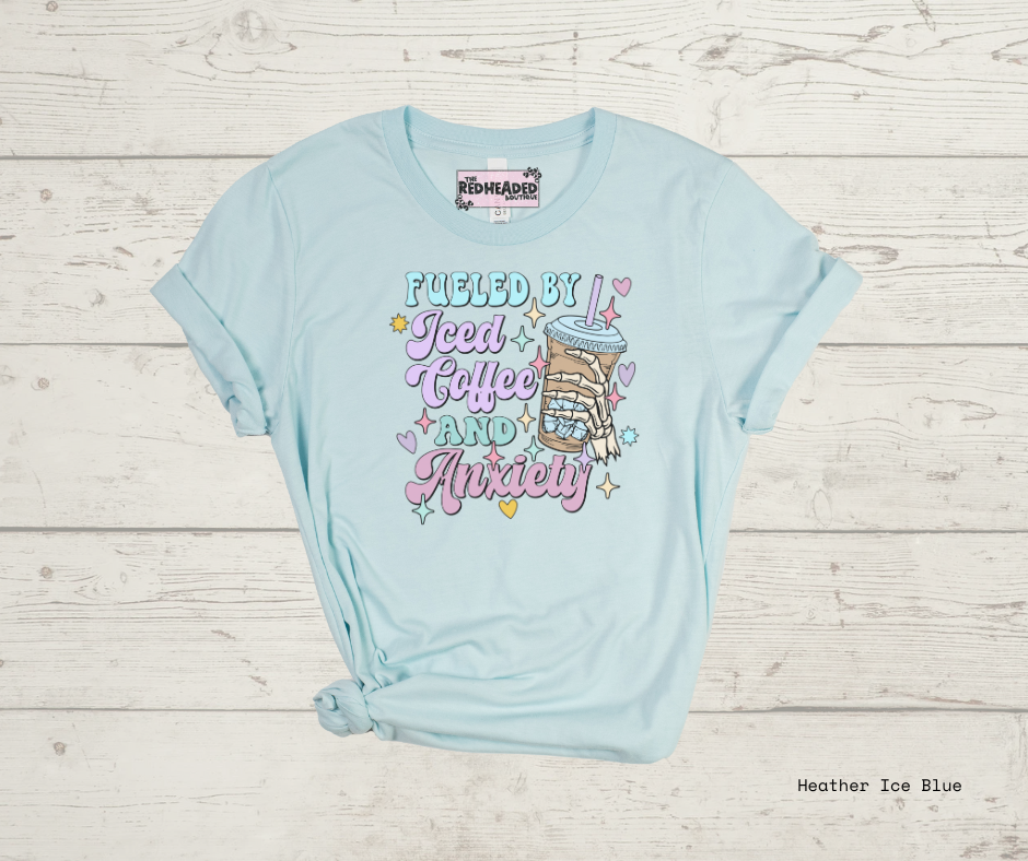 Iced Coffee & Anxiety T-shirt