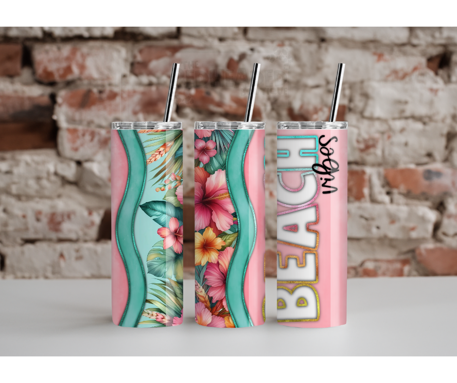 Beach Vibes Tumbler