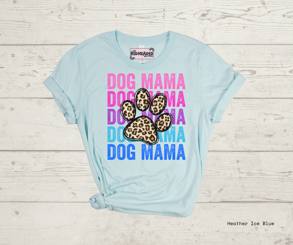 Stacked Dog Mama T-shirt
