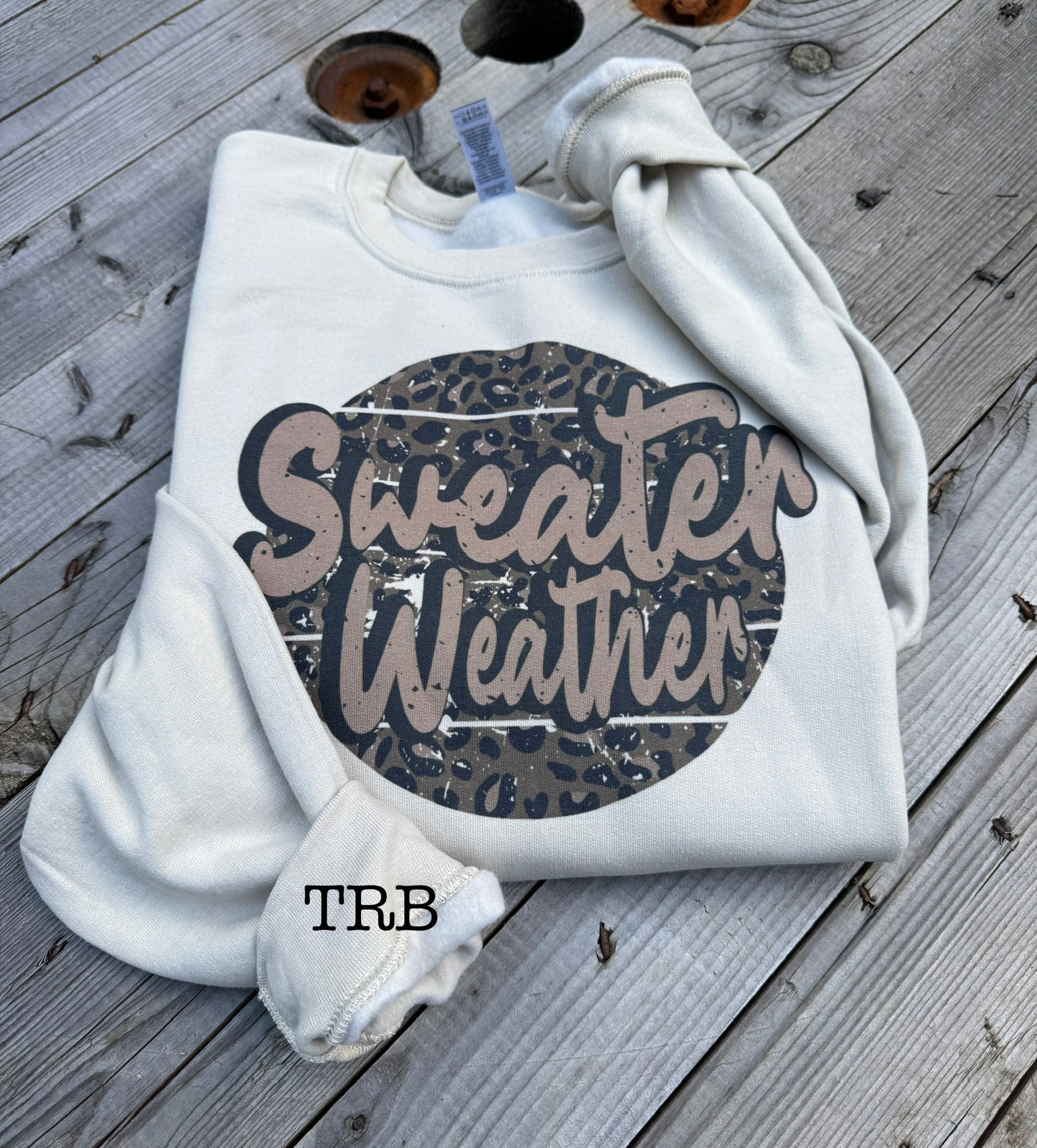 Leopard Sweater Weather Crewneck