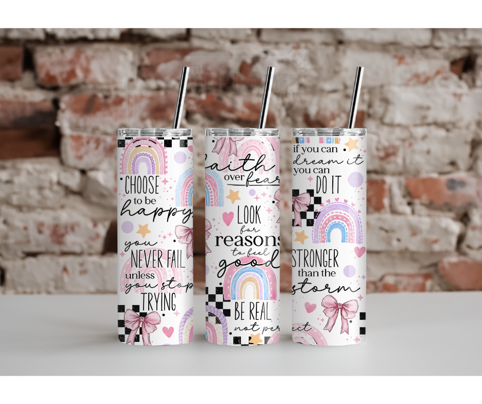 Positive Vibes Tumbler