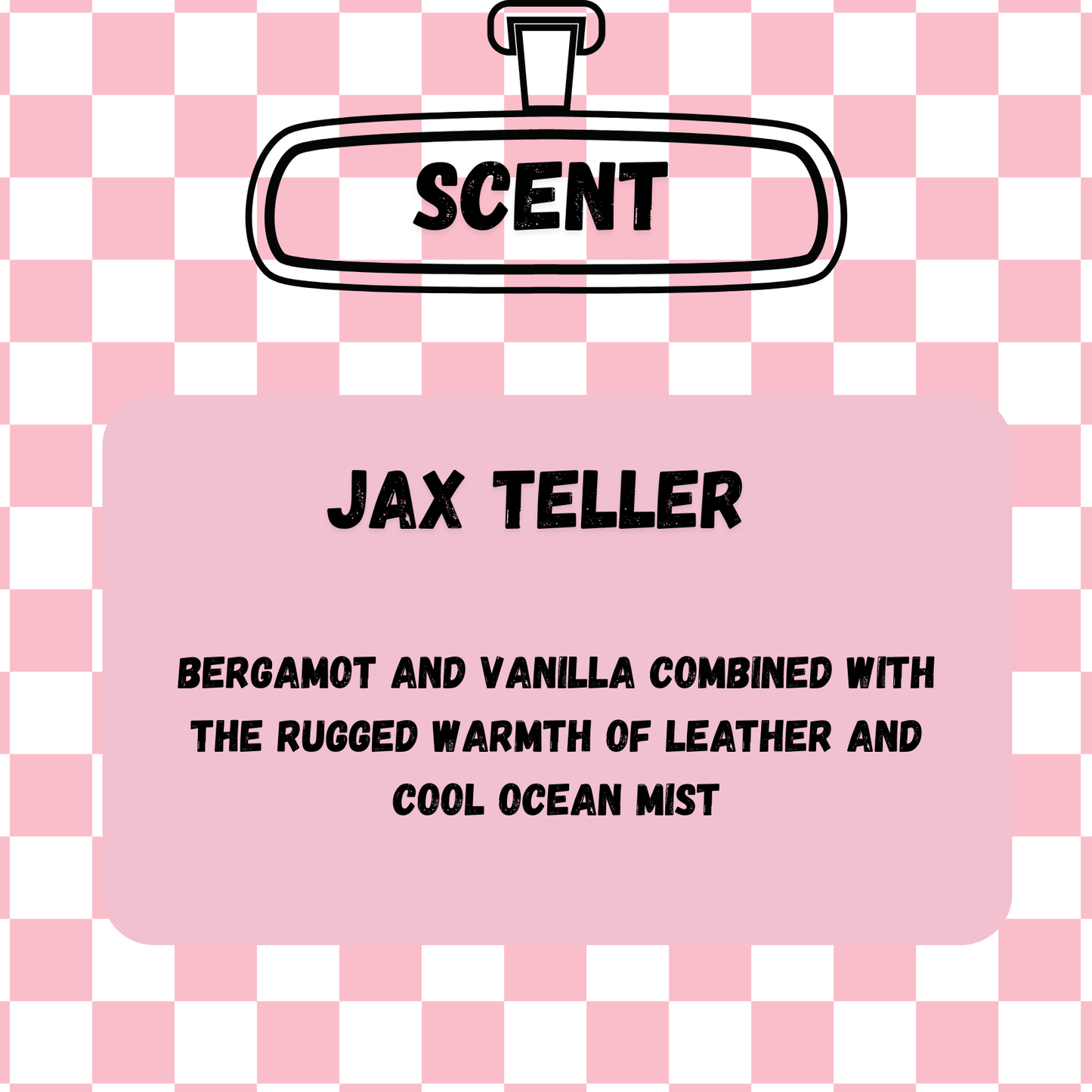 Cherry Lightening Bolt RTS Car Freshie