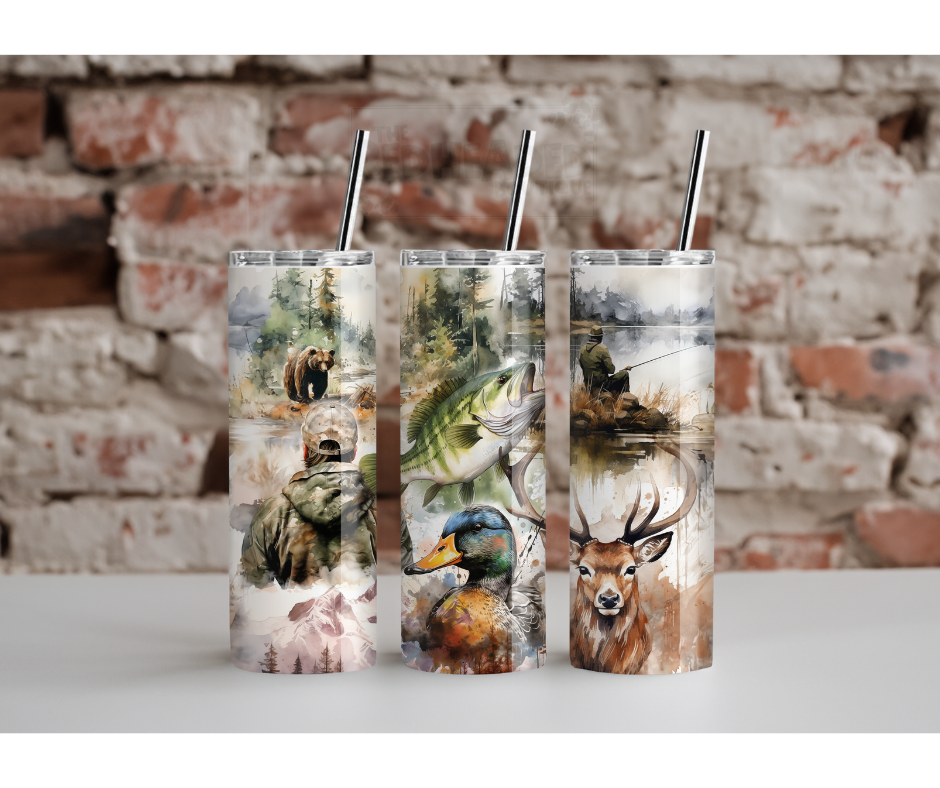 Mens Outdoorsy Tumbler