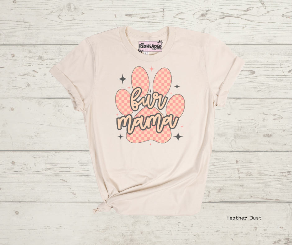 Fur Mama Paw T-shirt