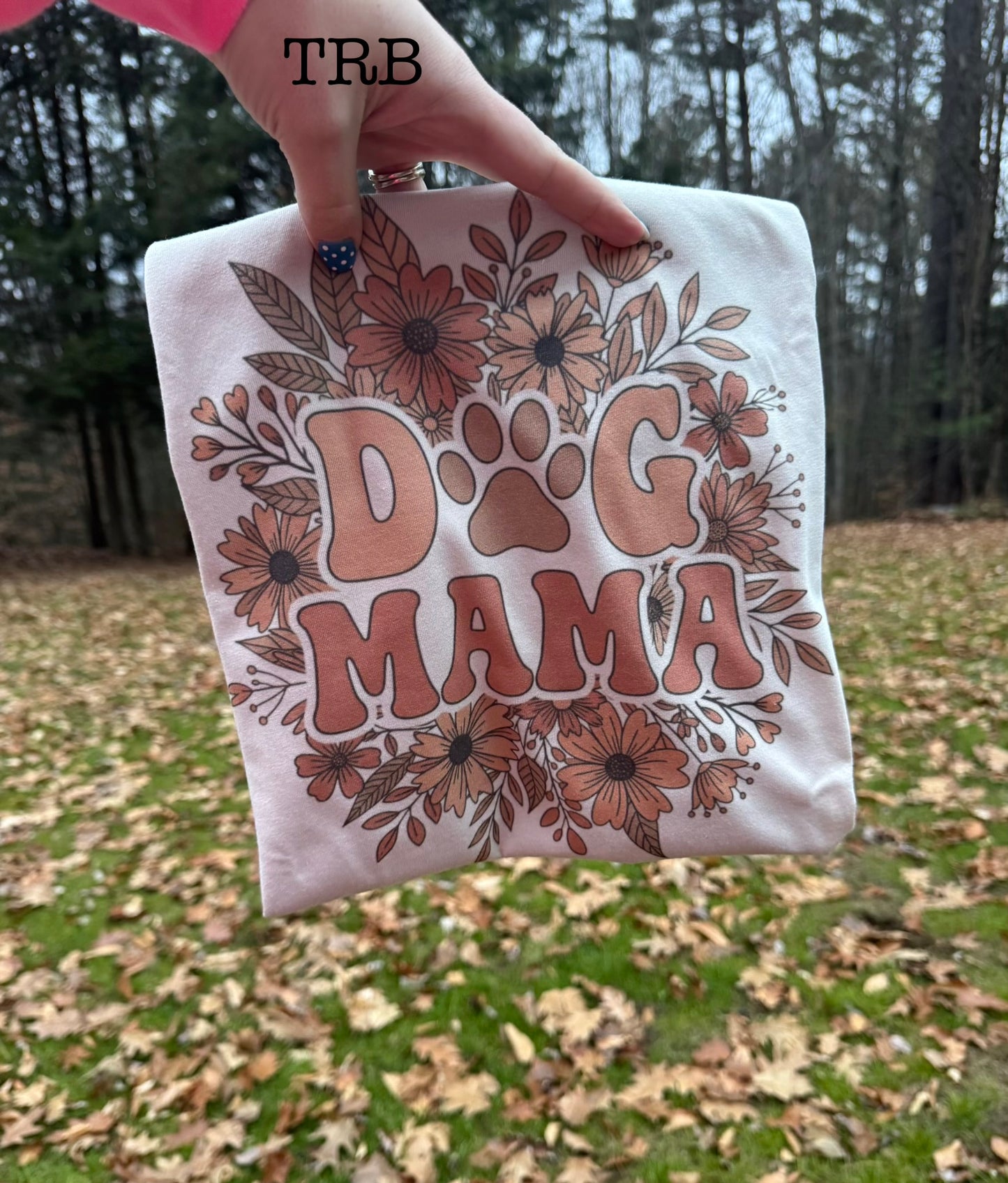 Fall Floral Dog Mama