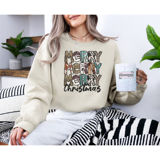 Western Christmas Crewneck