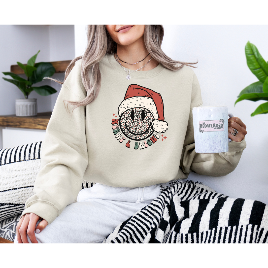 Merry & Bright Crewneck