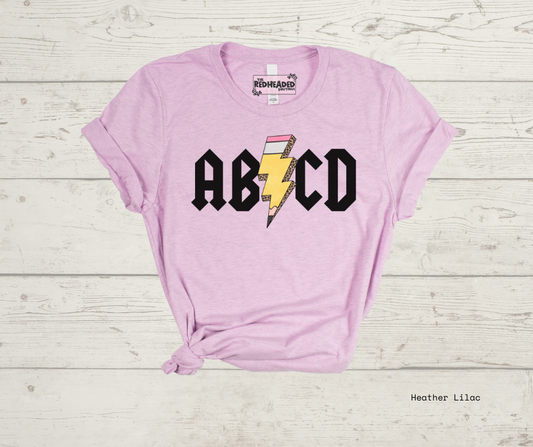 ABCD pencil T-shirt