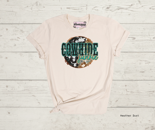 Cowhide Junkie T-shirt