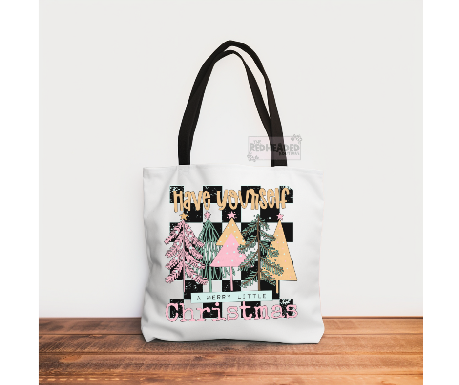 Merry Little Christmas Tote Bag