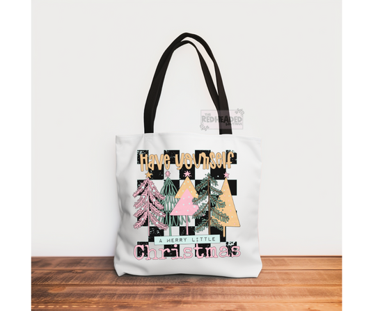 Merry Little Christmas Tote Bag