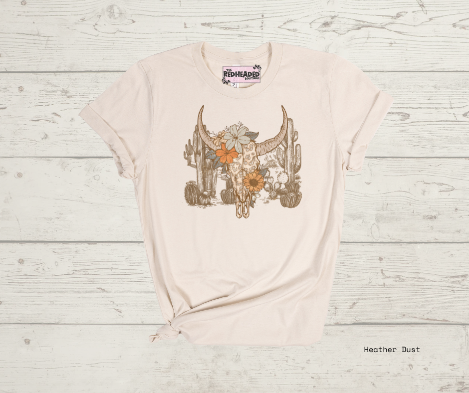 Western Desert Skull T-shirt