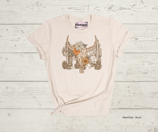 Western Desert Skull T-shirt