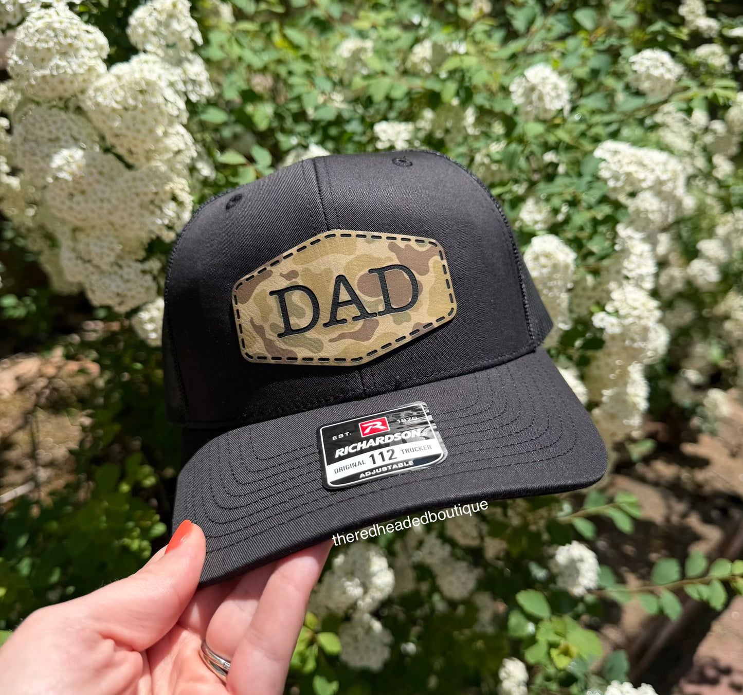 Camo Patch Dad Hat