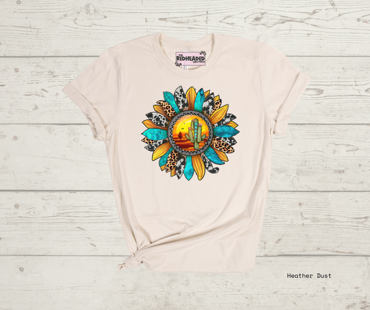 Western Desert Sunflower T-shirt