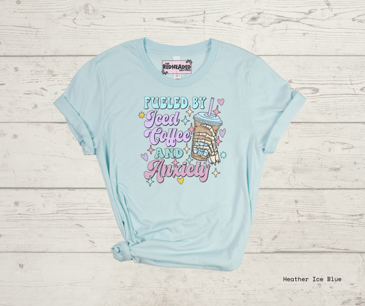 Iced Coffee & Anxiety T-shirt