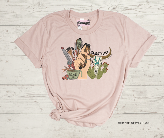 Western Hairstylist T-shirt
