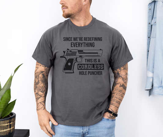 Cordless Hole Punch T-shirt