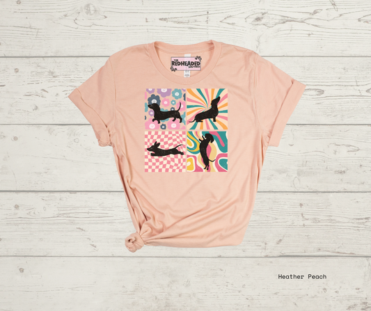 Groovy Wiener Dog T-shirt