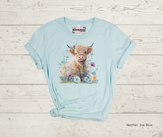 Spring Hyland Cow T-shirt