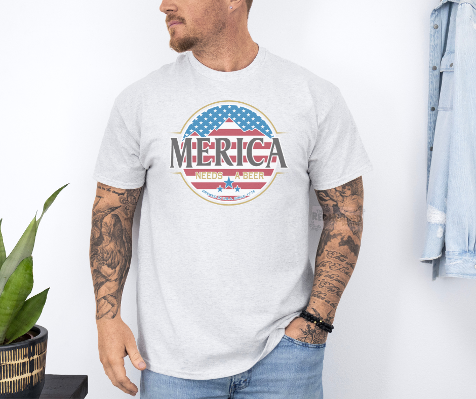 Merica Beer T-shirt