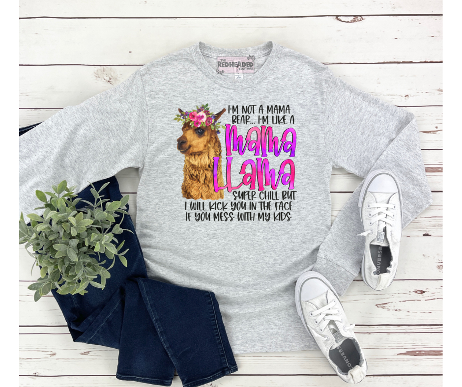 Mama Lama Long Sleeve Shirt