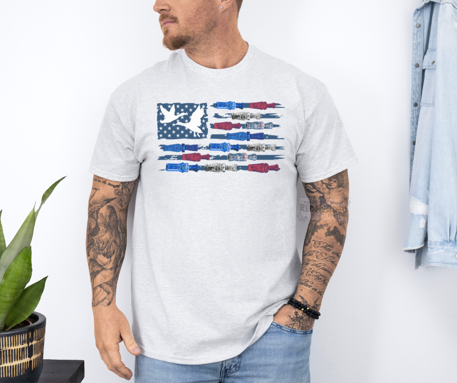 Duck Call Flag T-shirt