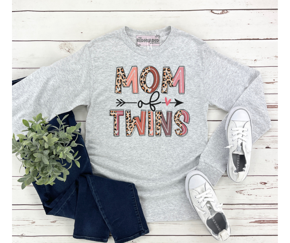 Mom of Twins Long Sleeve Shirt