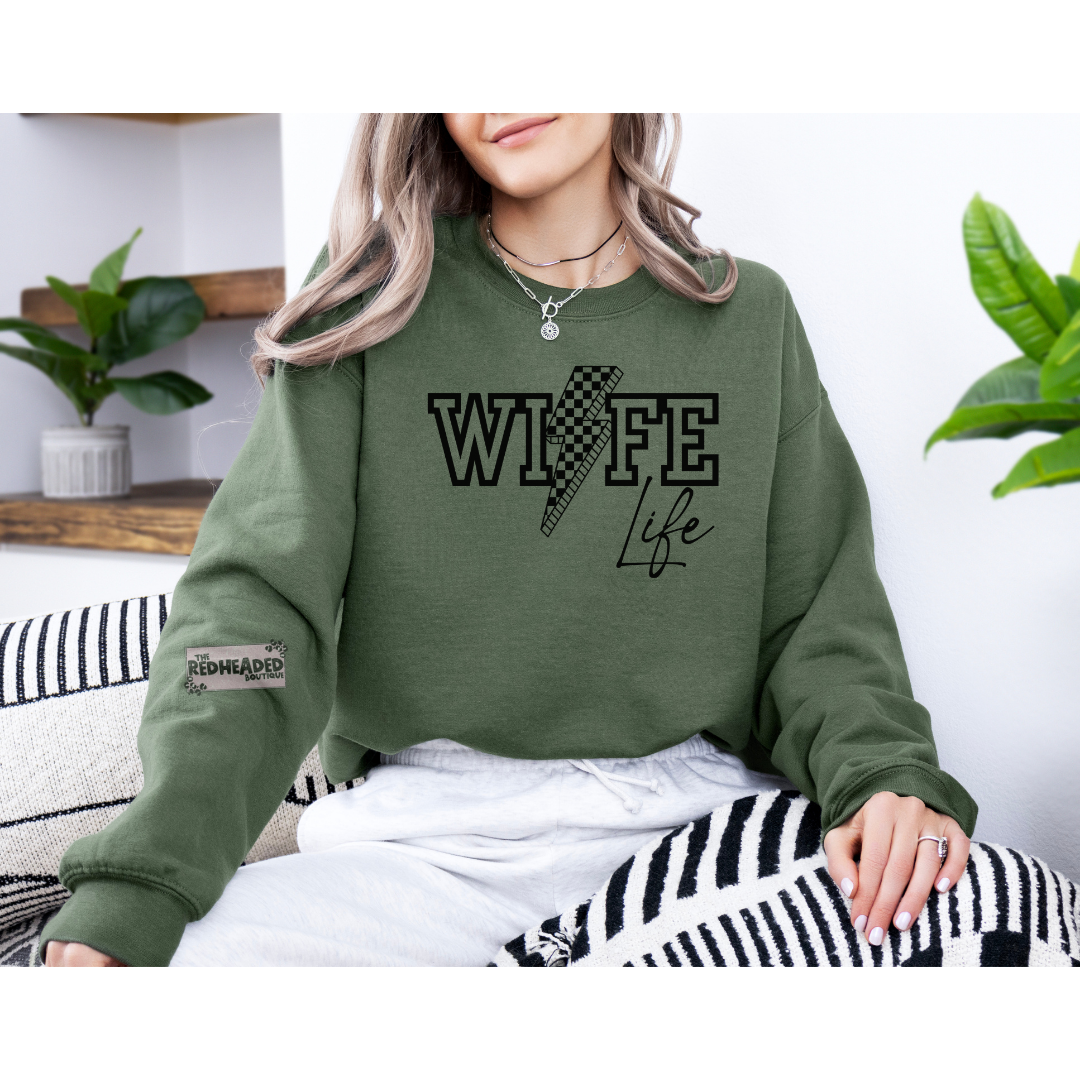 Wife Life Crewneck