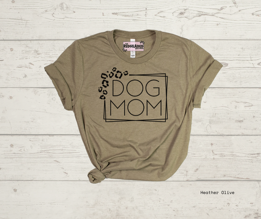 Simple Dog Mom T-shirt
