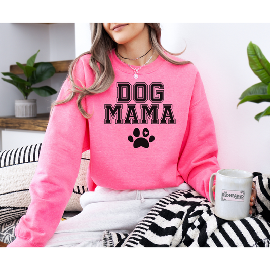 Varsity Dog Mama Crewneck