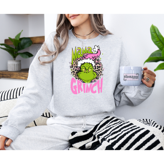 Mama Grinch Crewneck