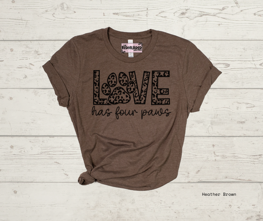Love 4 paws T-shirt