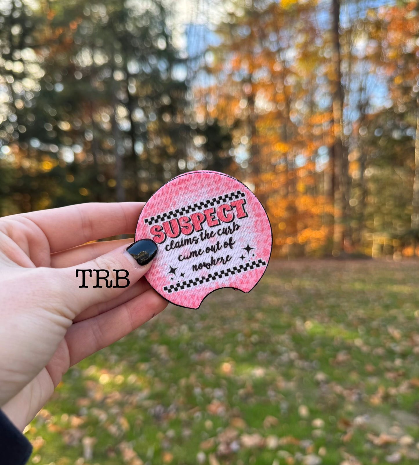 Suspect Curb Car Coasters