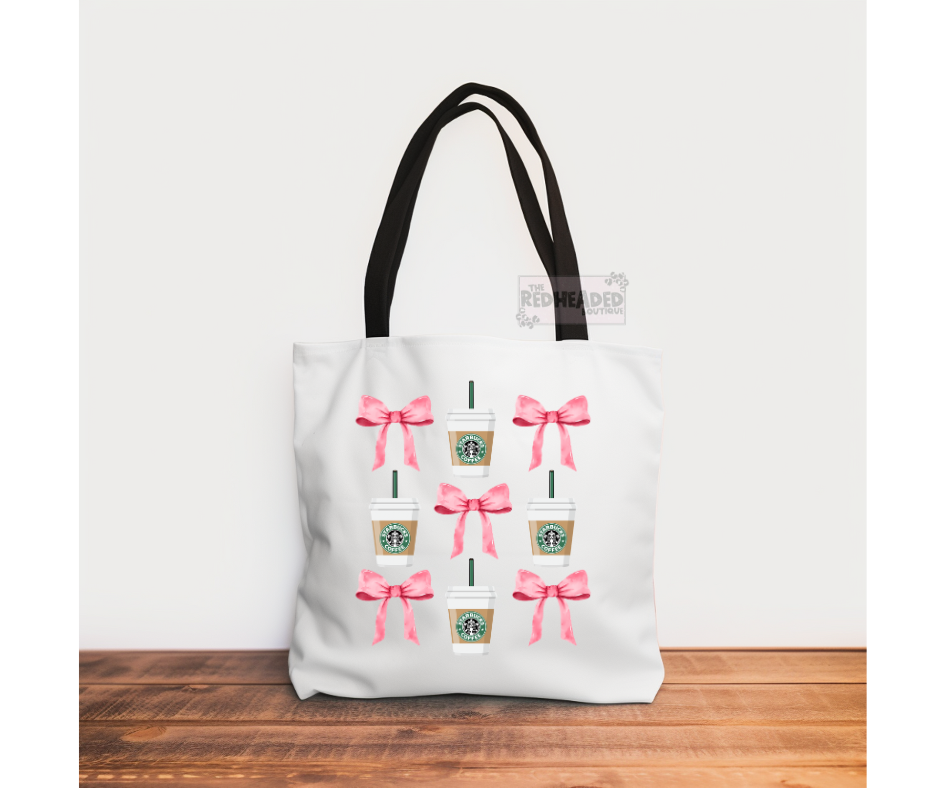 Coquette Coffee Tote Bag