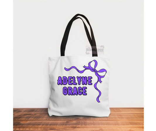 Custom NAME Tote Bag