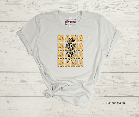 Stacked Sunflower Mama T-shirt