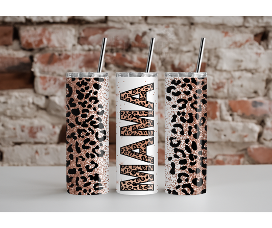Leopard Mama Tumbler