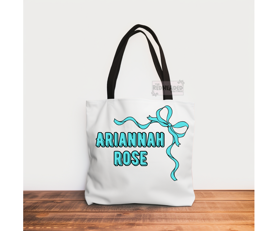 Custom NAME Tote Bag