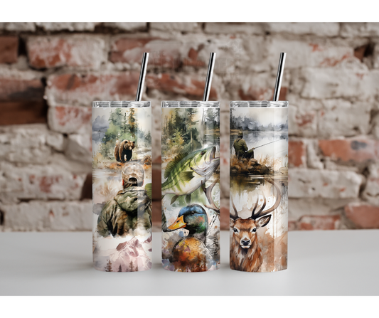 Mens Outdoorsy Tumbler