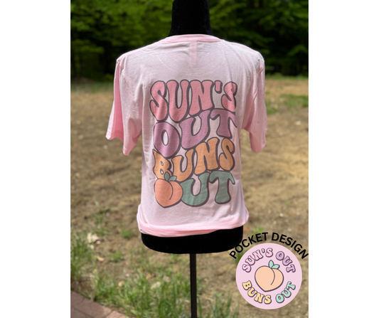 Suns Out Buns Out T-shirt