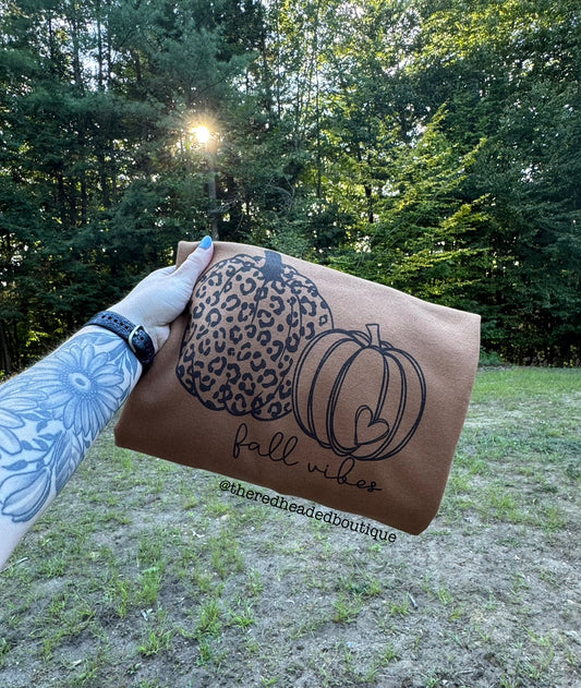 Fall Vibes Pumpkins Crewneck