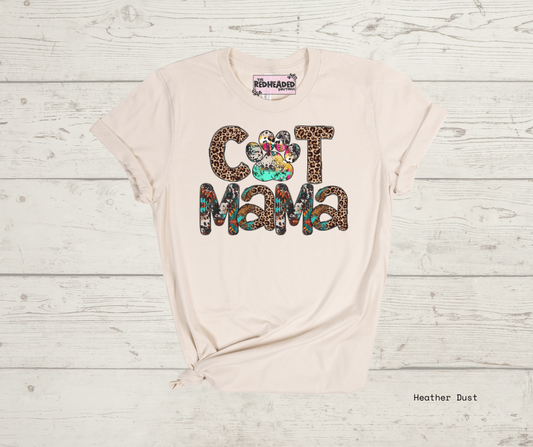 Western Cat Mama T-shirt