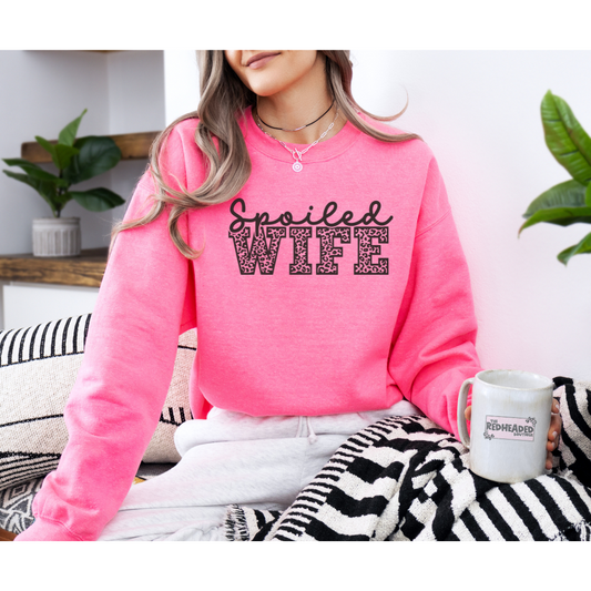 Spoiled Wife Crewneck