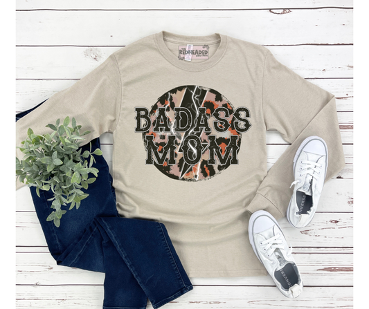 Badass Mom Long Sleeve Shirt