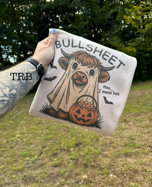 Bullsheet Cow Crewneck