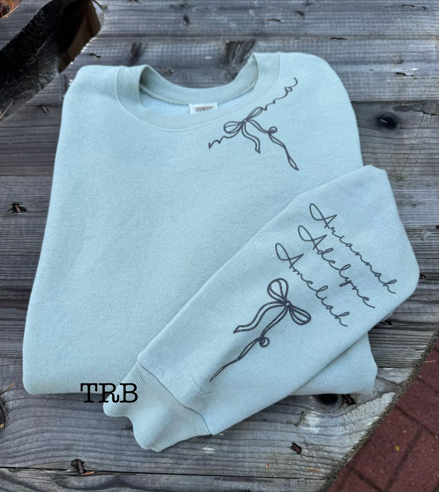 *Customizable* Bow Mama Crewneck
